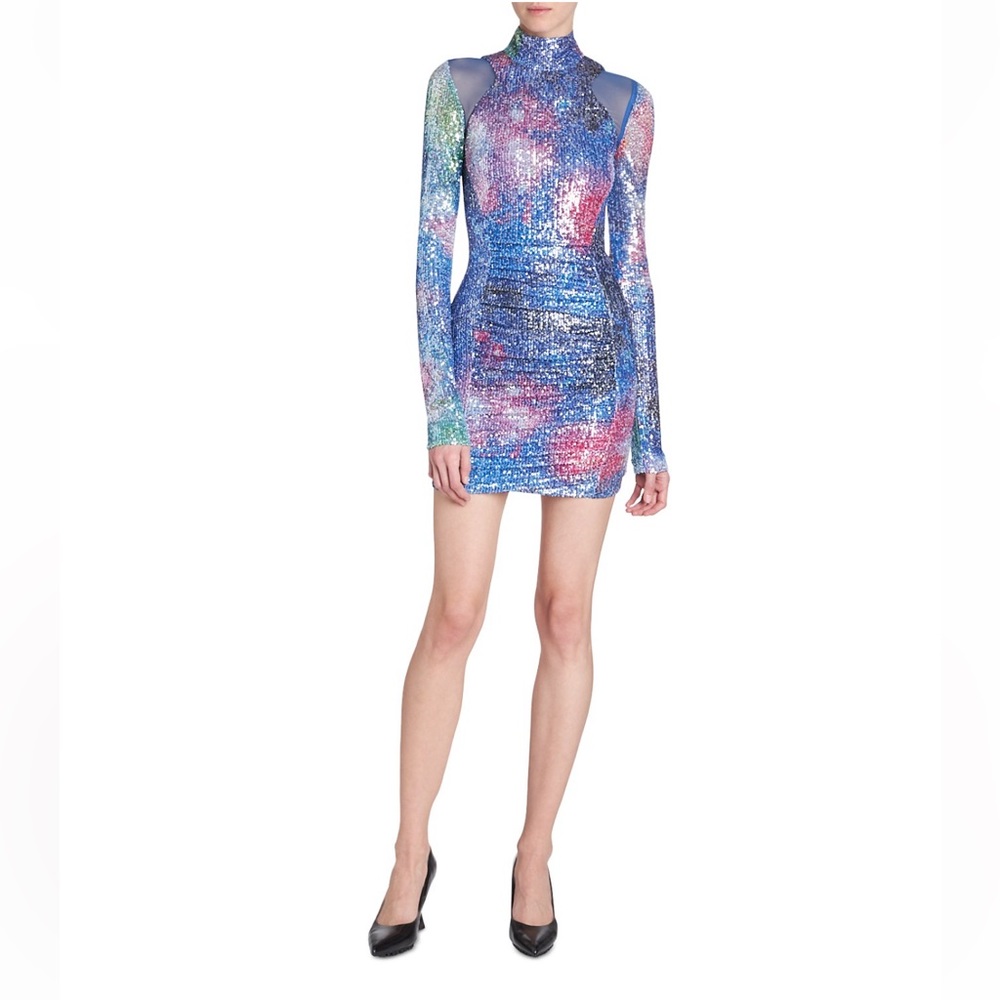 NWT Versace Jeans Couturesequin-embellished dress size 36/ US size 0